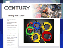 Tablet Screenshot of centurywire.com